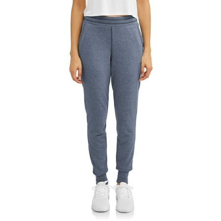 Athletic Works Women's Athleisure French Terry Contrast Trim Jogger