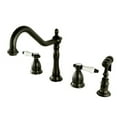 thumbnail image 3 of Kingston Brass Widespread Kitchen Faucets With Brushed Nickel KS1798BPLBS, 3 of 3