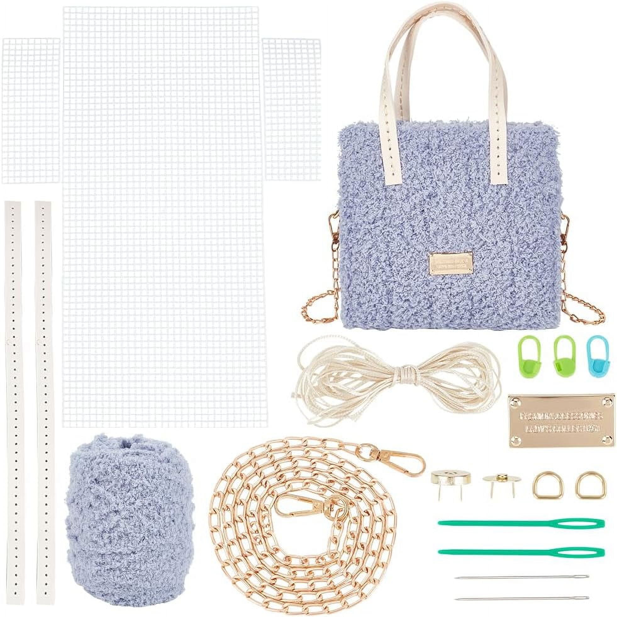 DIY Knitting Crochet Bag Making Kit Handmade Woven Tote Bag Making
