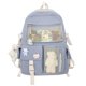 thumbnail image 1 of Sonducket Kawaii de nailon para mujer, bonita de viaje para chicas adolescentes, escolar, para estudiantes Mochilas No. 4, 1 of 6