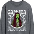 thumbnail image 3 of Marvel Guardians of the Galaxy - Gamora Art Nouveau - Men's Long Sleeve Graphic T-Shirt, 3 of 5