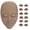 Coffee Color, variant on BOKYAN Skin Color Lash Extension Mannequin Face Set 6 Pairs Replaceable Eyelids Silicone Practice Head for Makeup Massage (7.87 inches / 20 cm)