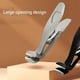 thumbnail image 5 of Cortauñas ergonómico para personas mayores - Cabezal angulado, mandíbula ancha, antisalpicaduras - para uñas gruesas, corte seguro, uso doméstico, 5 of 8