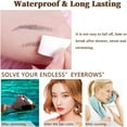 thumbnail image 5 of (Brown)10 Sheets Waterproof Eyebrow Tattoo Stickers（Style 1）, 5 of 5