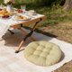 thumbnail image 1 of Floor Cushion for Adults Thick Velvet Floor Pillow Large Ottoman Chair Cushion Soft Mat for Sitting Reading Meditation Living Room Bedroom Decor Yoga Lounge Home Comfort Portable Strap Support, 1 of 7