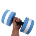 thumbnail image 4 of Water Weights for Pool Exercise, Pool Weights for Water Exercise, 10X4 In, Neoprene Dumbbells, Water Aerobics Equipment, Blue White, 1 Pc, 4 of 8