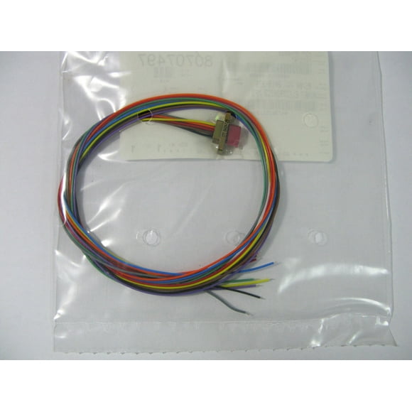 ITT CANNON MDM-9PH003B Micro D Connector, Plug, 9POS, 18" Wire Leads
