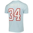 thumbnail image 3 of Men's Mitchell & Ness Earl Campbell Light Blue Houston Oilers Retired Player Logo Name & Number T-Shirt, 3 of 3