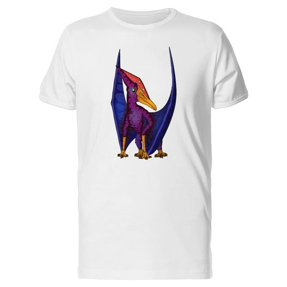 Purple Pteranodon T-Shirt Men -Image by Shutterstock, Male Large