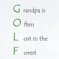 thumbnail image 2 of CafePress - Grandpa Golf Infant Creeper Body Suit - Long Sleeve Cotton Baby Bodysuit, 2 of 4