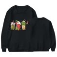 thumbnail image 4 of Chandail de Noël Grinch pour Femmes Grande Taille Mode Décontractée Imprimé de Noël Manches Longues Col Rond Chandail Ample Chandails en Molleton Grinch Imprimés, 3TG, 4 of 4