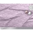 thumbnail image 2 of Soimoi Velvet Fabric Clover Leaves Printed Fabric 1 Yard 58 Inch Wide, 2 of 3
