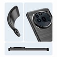 thumbnail image 5 of PANDACO Black Brushed Metal Case for Nothing Phone (3a) Pro, 5 of 5