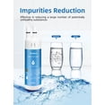 thumbnail image 6 of Sudon EDR1RXD1 Water Filter 1 Compatible with Whirlpool Refrigerator Everydrop 1 W10295370A W10295370 WHR1RXD1 Replacement for Kenmore 46-9081 46-9930 P5WB2L P8RFWB2L P8WB2L P4RFWB Ice Filters 3-Pack, 6 of 7
