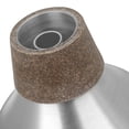 thumbnail image 4 of Silenciador de trompeta de aleación de aluminio, trompeta silenciosa, ligero para trompeta plateada, 4 of 6
