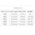 thumbnail image 2 of Gants de Boxe en Cuir pour Enfants Adolescentes Orange 14OZ, 2 of 2
