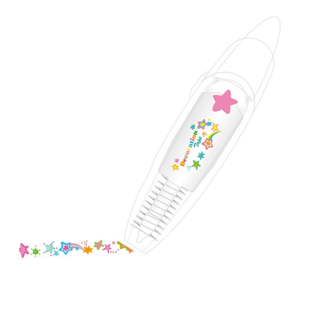 LSLJS Decorative Tape Pen DIY Photo Album Correction Tape Decoration Tape, Home Accessories