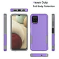 thumbnail image 4 of For Samsung Galaxy A03S A13 A14 A23 A32 A34 A53 A54 5G Case,Njjex 2 in 1 PC Phone Case ,Rubber & Rugged Shockproof Full Body Protection Case Cover-Purple, 4 of 6