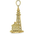 thumbnail image 2 of 14K Yellow Gold 3D SANIBEL ISLAND Lighthouse Charm - 39.1mm, 2 of 5