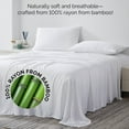 thumbnail image 2 of Southshore Fine Living, Inc. King Sheet Set, Rayon/Viscose Derived from Bamboo Sheets, White, 2 of 6
