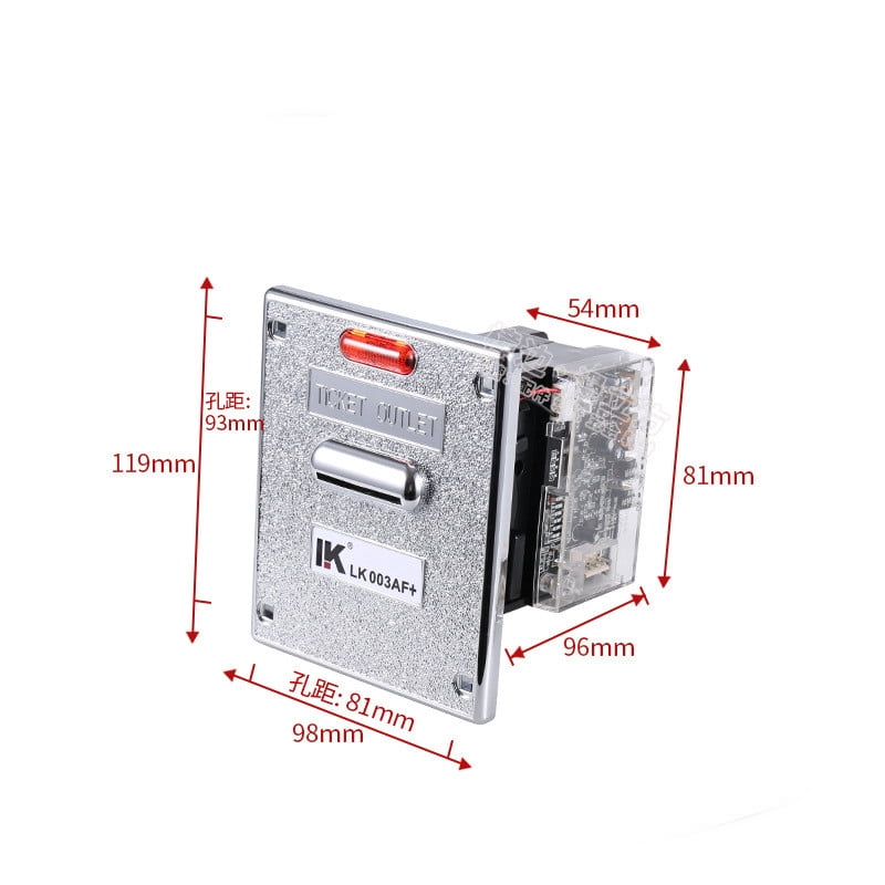 Game accessories external ticket dispenser lottery machine for LK003AF TAPDRA Spare Part