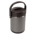 thumbnail image 1 of TKSE Insulated Food Container, 2L Dark Gray Insulated Food Container Multi Layer Stainless Steel Large Capacity Insulation Vacuum Food Jar, 1 of 7