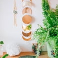 thumbnail image 3 of IBASETOY 2Pcs Car Rearview Mirror Hanging Decor Natural Stone Pendant Green for Decoration, 3 of 6