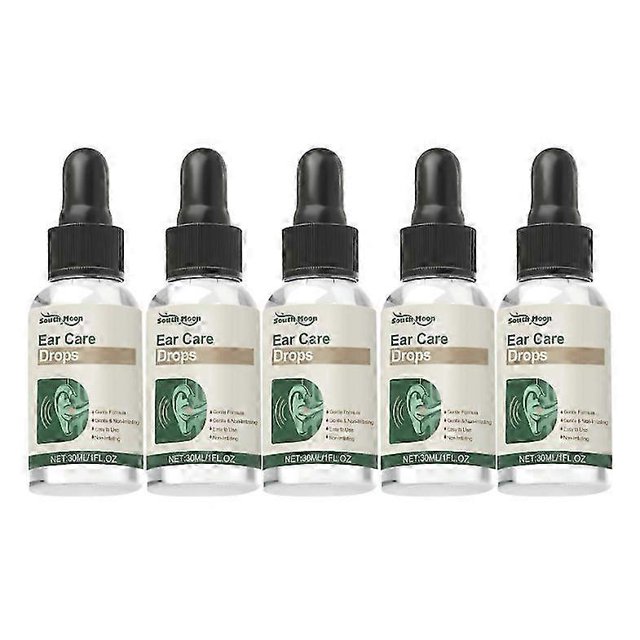 1-5x Ear Care Drops for Ringing Ears, Gentle Formula Ear Drop with Natural Botanical Extracts for Tinnitus Relief