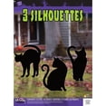 thumbnail image 3 of Siluetas de gatos negros para Halloween Yard Decoración Fun World, paquete de 3, 3 of 5