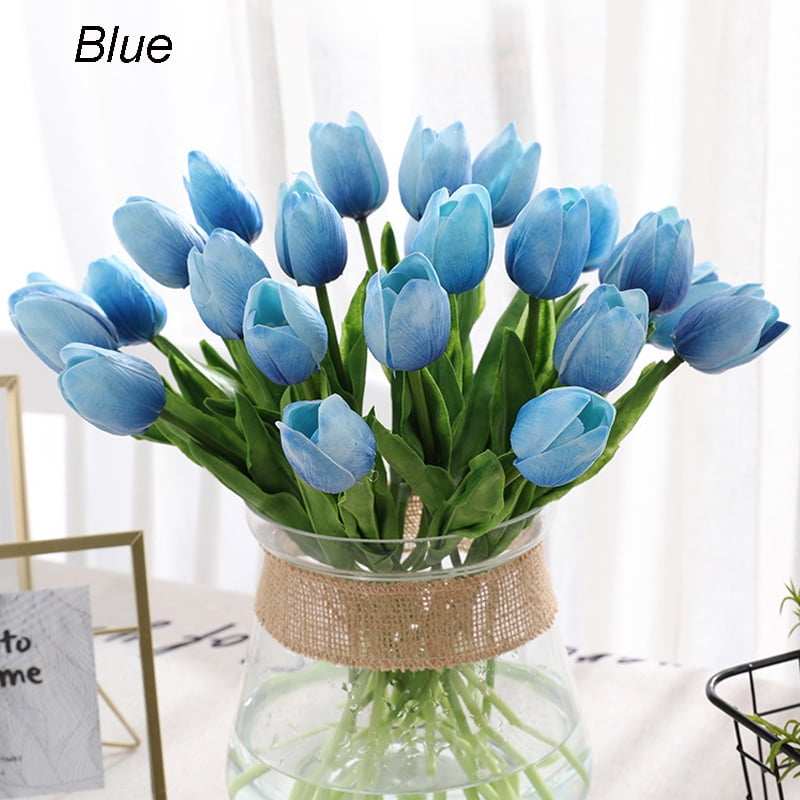 Artificial Tulips Real Touch Fake Flowers Artificial Tulips Flowers