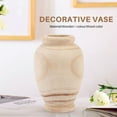thumbnail image 5 of Wooden Vase Decoration Living Room Table Solid Wood Ware Flower Bottle Ornament Home Decoration, 5 of 9