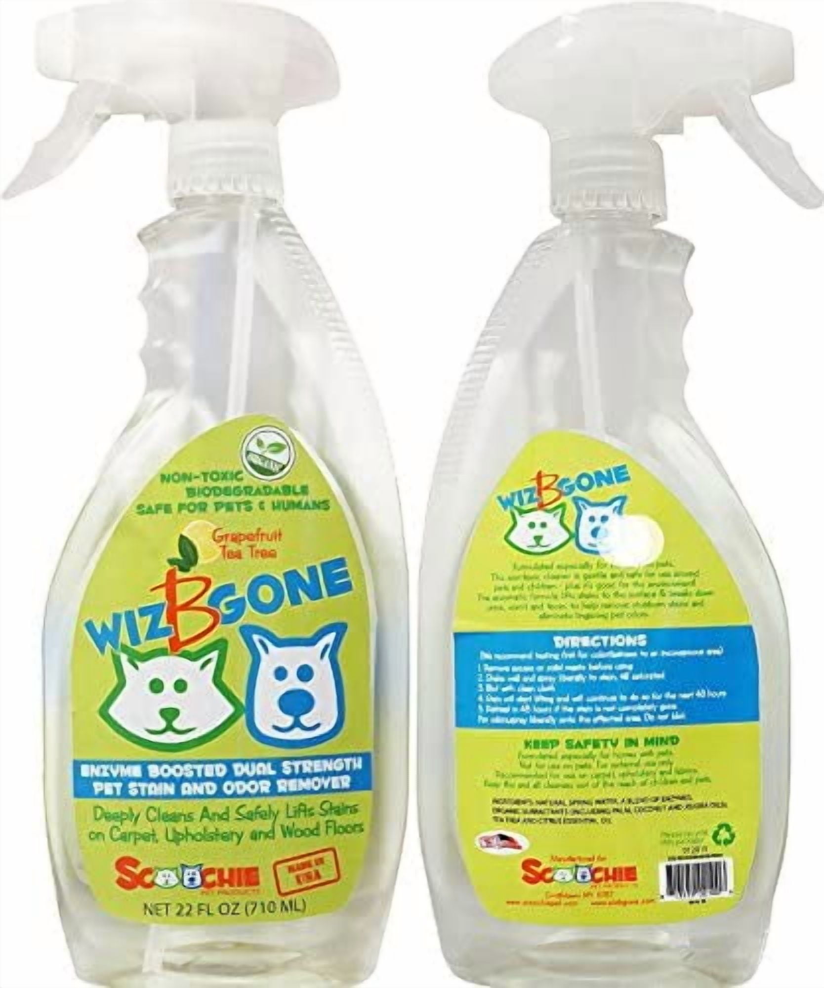 22 Ounce Wiz B Gone Stain and Odor Remover For Carpet and Upholstery