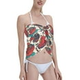 thumbnail image 3 of Disketp Chicken Women Swimsuit Cover Up Short Chiffon Summer Beach Sarong Bikini Wrap Skirt Bathing Suit, 3 of 5