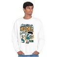 thumbnail image 3 of Cool Fighting Popeye Hard Knock Life Men Big & Tall Sweatshirt Brisco Brands 4X, 3 of 5