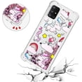 thumbnail image 5 of Compatible with Samsung Galaxy A51 5G Case Liquid Glitter Cute Stylish Slim TPU Silicone Quicksand Sparkle Shockproof Protective for Women Girls Case for Samsung Galaxy A51 5G Pink Horse YB, 5 of 12
