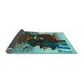 thumbnail image 2 of Ahgly Company Indoor Rectangle Abstract Light Blue Contemporary Area Rugs, 5' x 7', 2 of 4