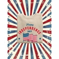 thumbnail image 3 of Independence Day Waving Flag Sweatshirt Women -Image by Shutterstock, Female Large, 3 of 4