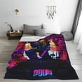 thumbnail image 5 of MF Music Doom Blanket Ultra-Soft Cozy Flannel Bed Blankets and Throws for All Seasons Warm Lightweight Microfiber Air Conditioning Blanket for Bed Couch Sofa Bedroom Decor 60"x50", 5 of 6