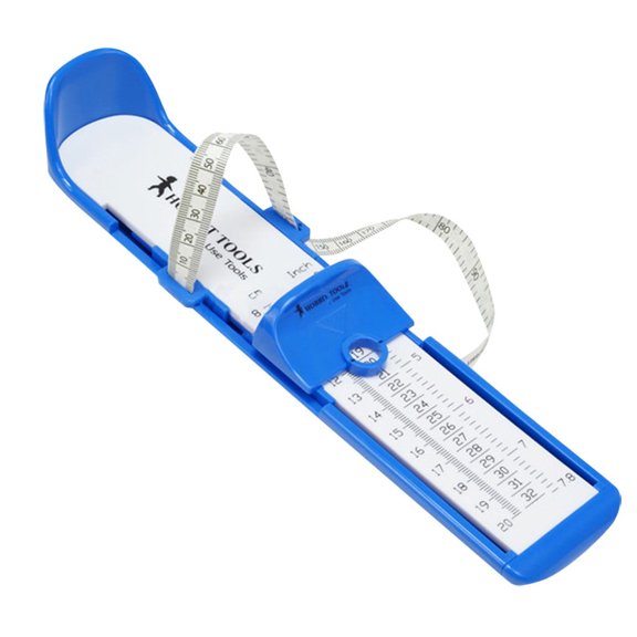 Feet Measuring Ruler and Shoe Measuring Devices for Adults, Soft Foot Ruler Scale, Durable Plastic, Easy to Use, Compact and Lightweight, Accurate Measurement, Home and Travel Use Makeup Organizers