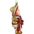 thumbnail image 2 of Mexican Santa Claus Polish Blown Glass Christmas Ornament Mexico Decoration, 2 of 3