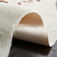 thumbnail image 5 of Safavieh Faux Cow Hide Dahila Novelty Area Rug, Ivory/Dark Brown, 3' x 5', 5 of 12
