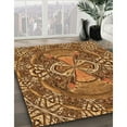 thumbnail image 3 of Ahgly Company Machine Washable Indoor Rectangle Transitional Orange Area Rugs, 2' x 3', 3 of 7