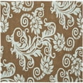 thumbnail image 6 of SAFAVIEH Soho Logan Floral Wool Area Rug, Light Brown/Blue, 6' x 6' Round, 6 of 8
