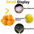 thumbnail image 4 of 100Pcs Reusable Produce Mesh Bags, 24’’ Seafood Boil Bags for Crab Clam Shellfish Crawfish Cooking, Mesh Produce Bagfor Onion Potato Vegetable & Garden Produce, 4 of 5