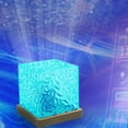 thumbnail image 4 of YSTIANN Northern Light Lamp, Ocean Wave Projector with 16 Color Changing Modes, APP & Remote Control for Bedroom Decor, Gaming Room, and Relaxation (Square) WJ94-3434, 4 of 6