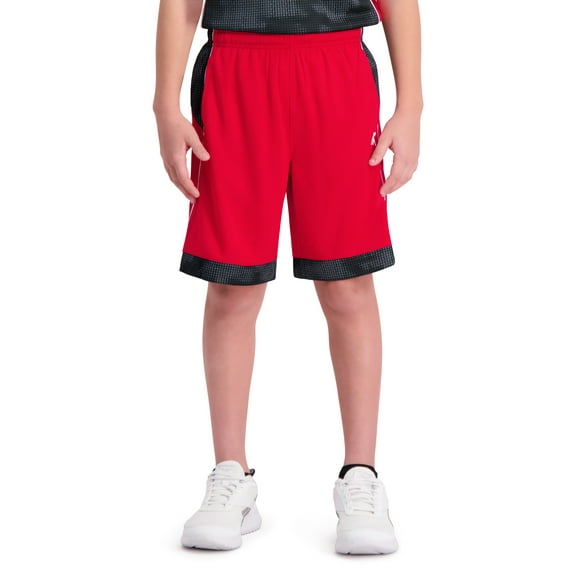 AND1 Boy's Athletic Pull-On Baseline Basketball Short, Sizes 4-18