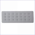 thumbnail image 5 of Mid-Century Modern Tufted Bench | Living Room/Bedroom Foot Stool | Light Gray | Polyester-blend Fabric, 5 of 22