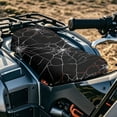 thumbnail image 3 of Uorisanigo Seat Cover for ATV Water-Resistant Cobweb Print Four-Wheeler Seat Cover Compatible with Most ATV for Sportsman, Rancher, Foreman, Scrambler, 3 of 7