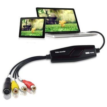 DIGITNOW Video Capture Converter, Capture Analog Video to Digital for Your Mac or Windows 10 PC, iPad and iPhone, VHS to DVD