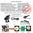 thumbnail image 2 of Proyector LED con logotipo GOBO COLIFINE 100W IP67 a prueba de agua, 2 of 9